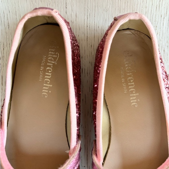 Childrenchic pink glitter sparkle Mary Jane dress party shoes EU 31 US 13.5 - Picture 8 of 14